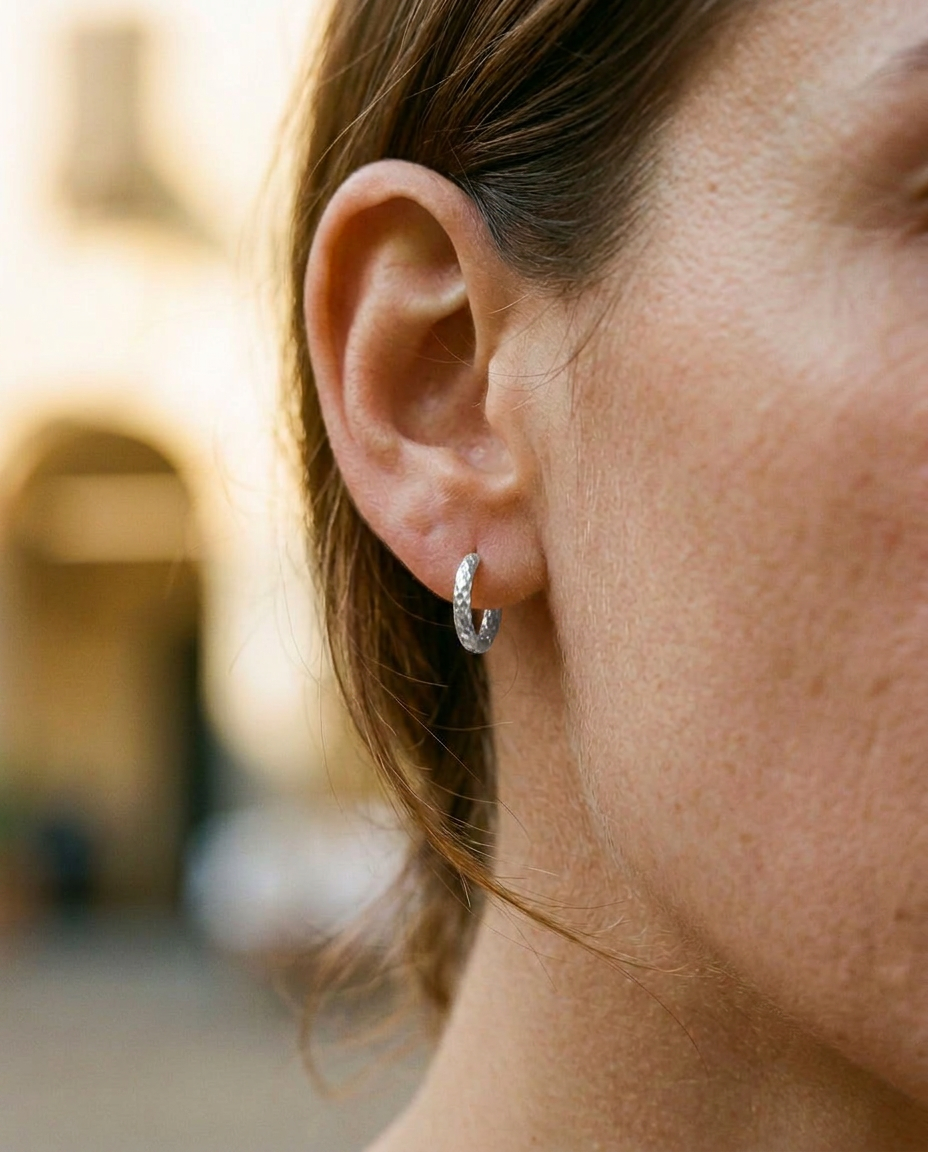 Hammered Hoops