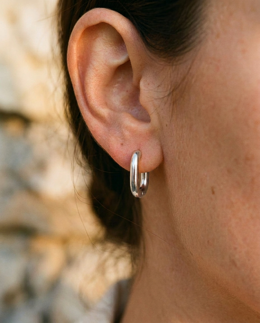 Chunky Open Hoops