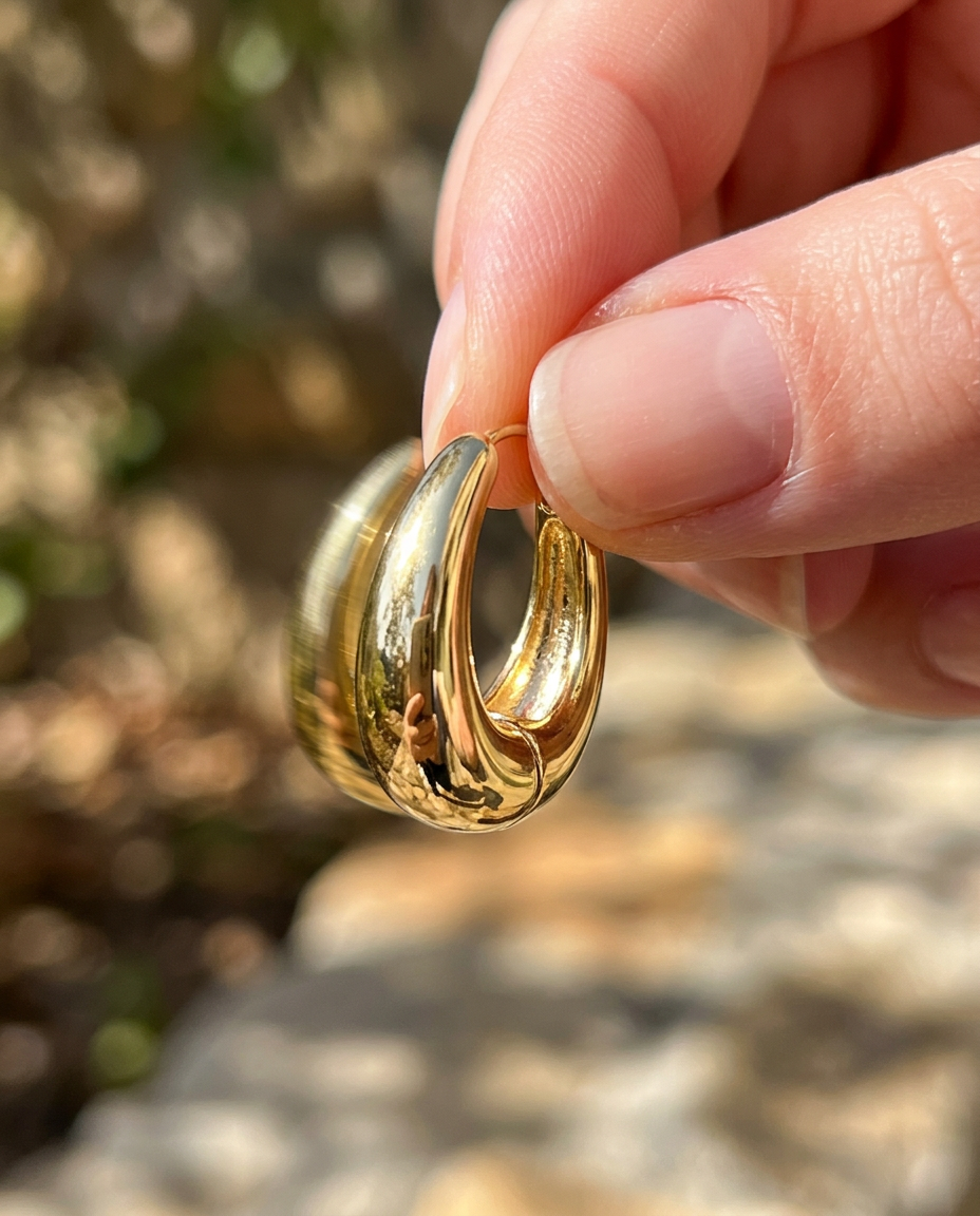 Chunky Dome Hoops