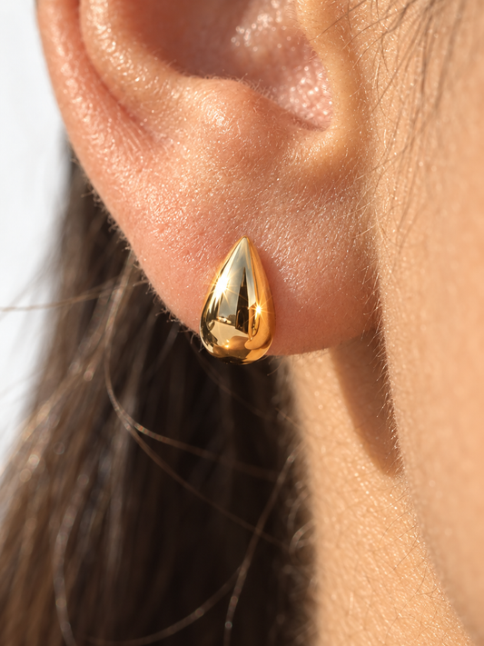 Water Drop Stud Earrings