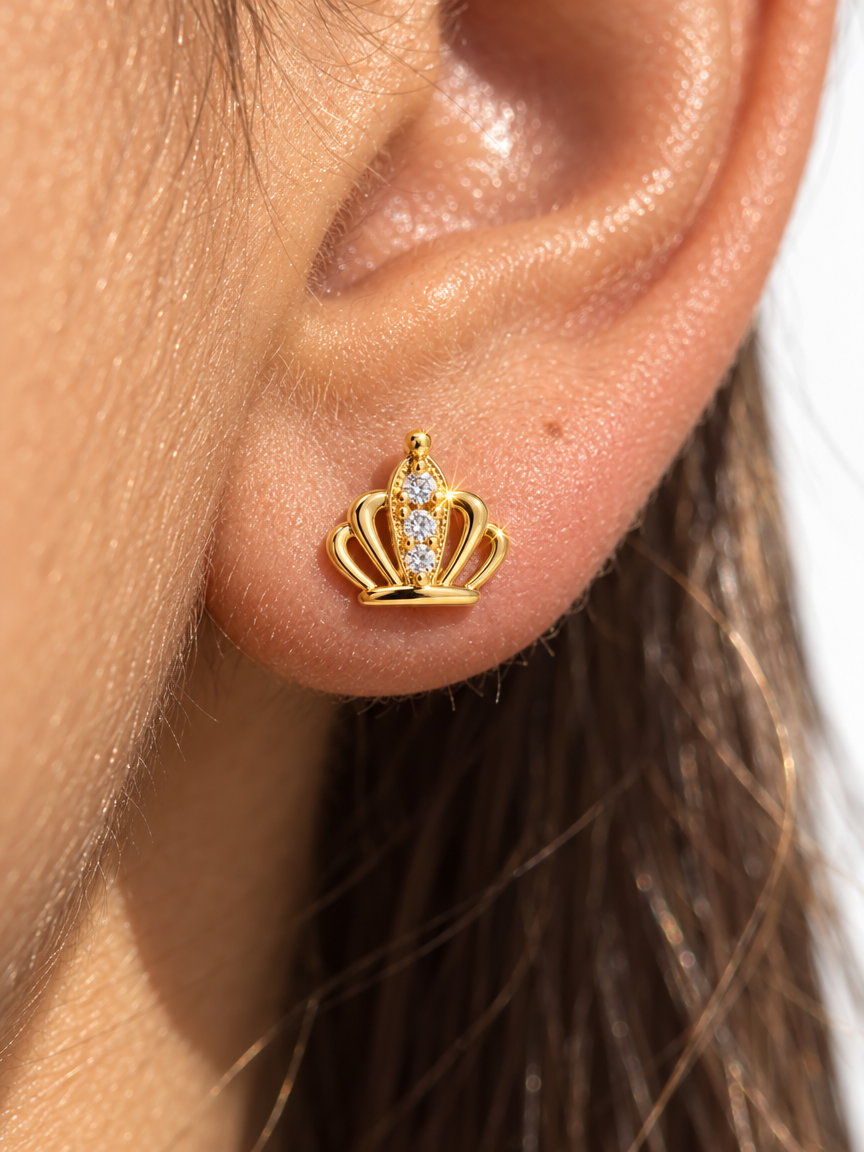 Crown Studs