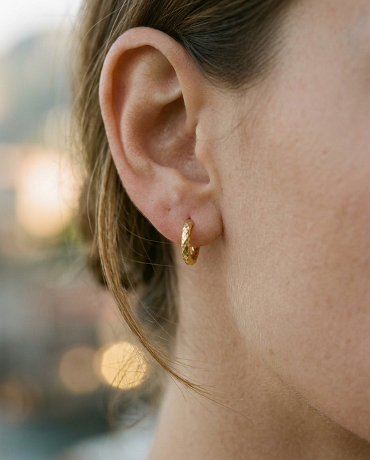 Hammered Hoops