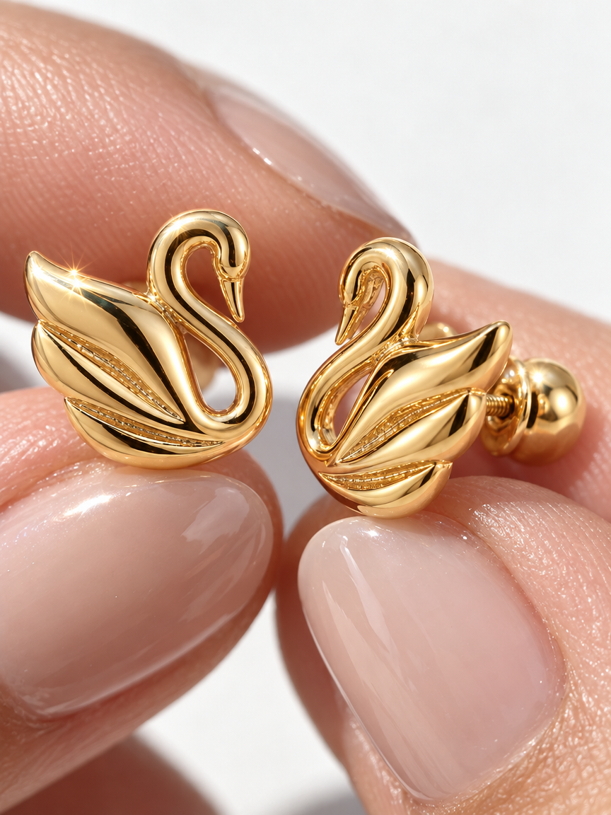 Swan Studs