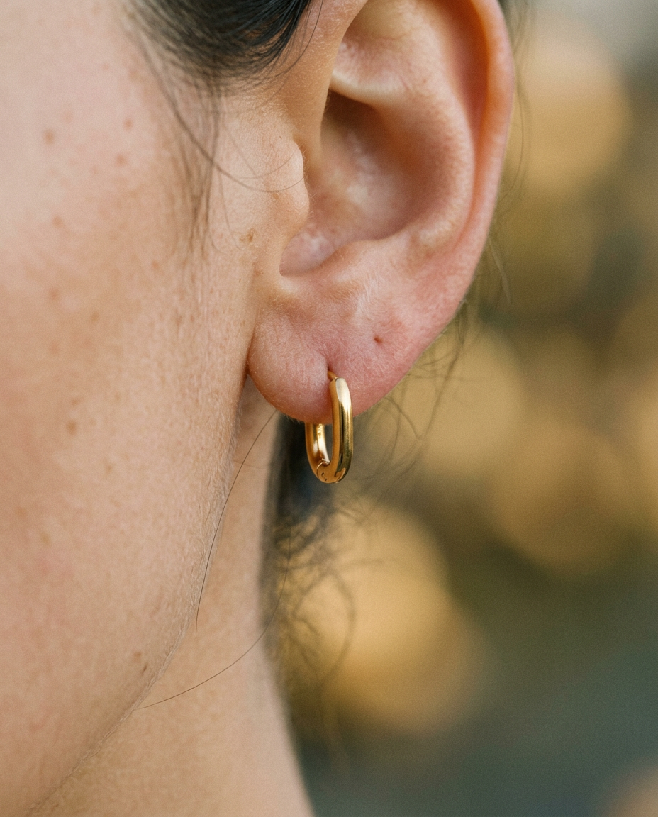 Chunky Open Hoops