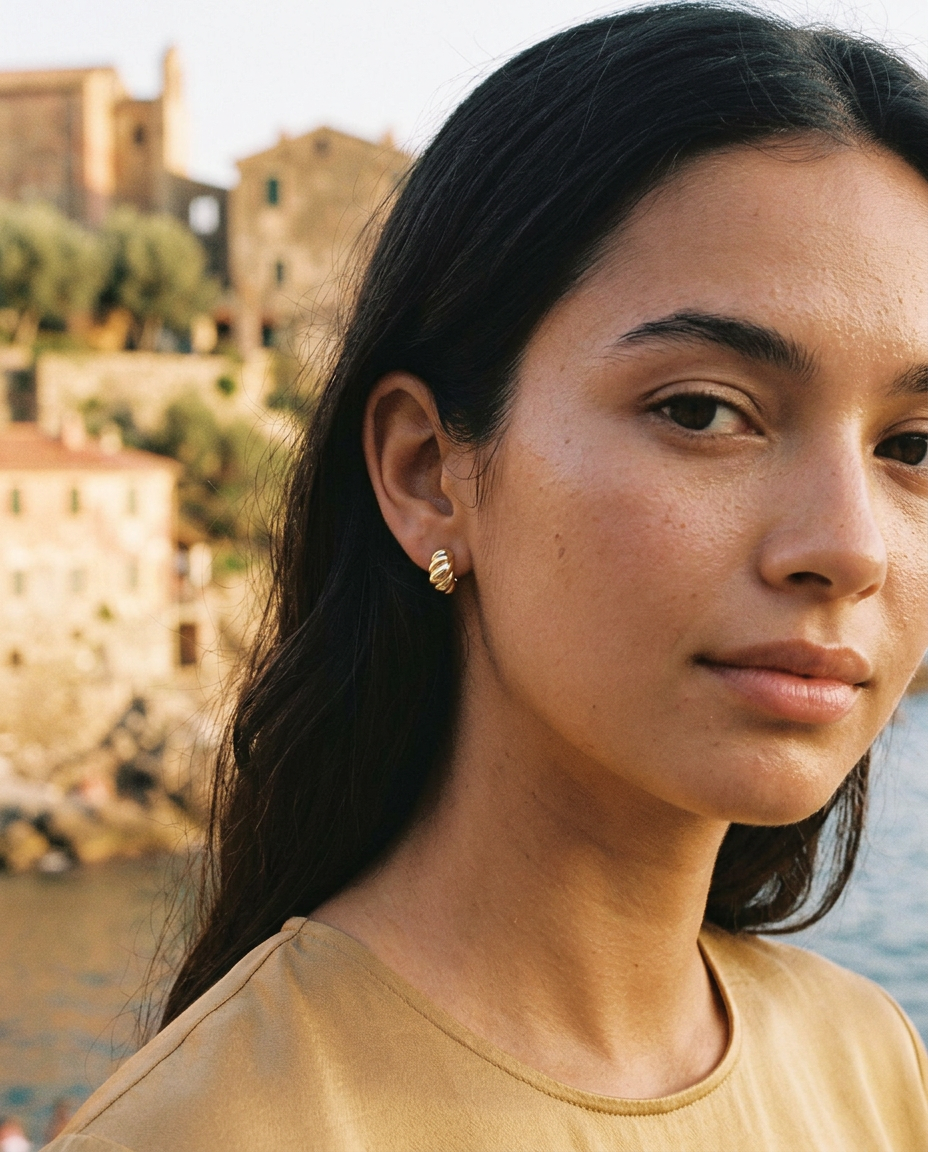 Croissant Studs