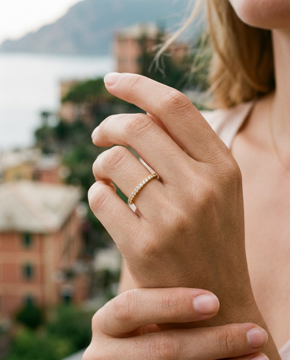 Pavé Eternity Band
