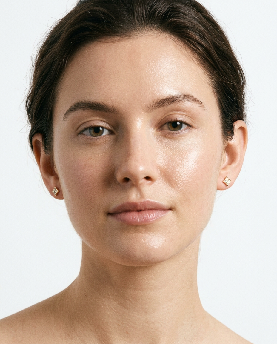 Geometric Pavé Studs