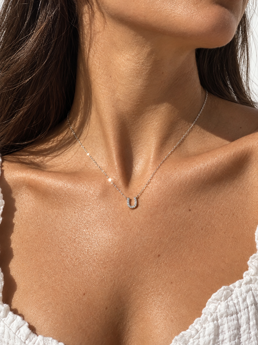 Lucky Horseshoe Necklace