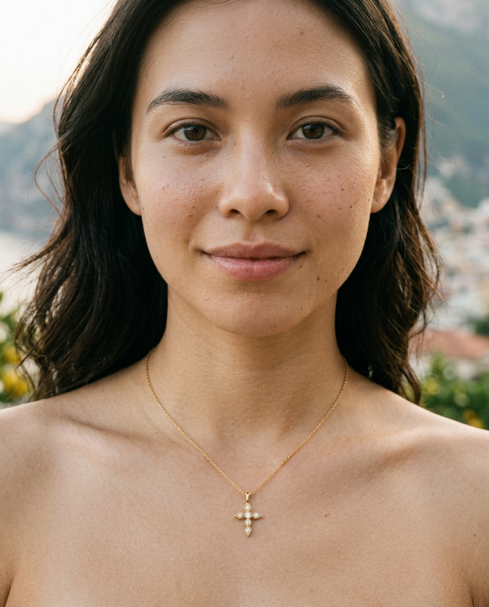 Lucca Cross Necklace