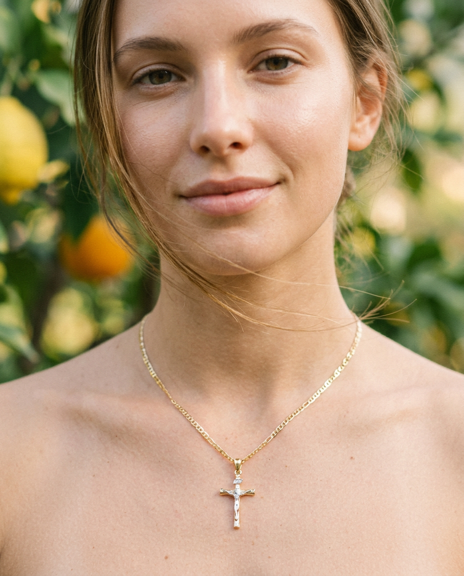Romano Cross Necklace