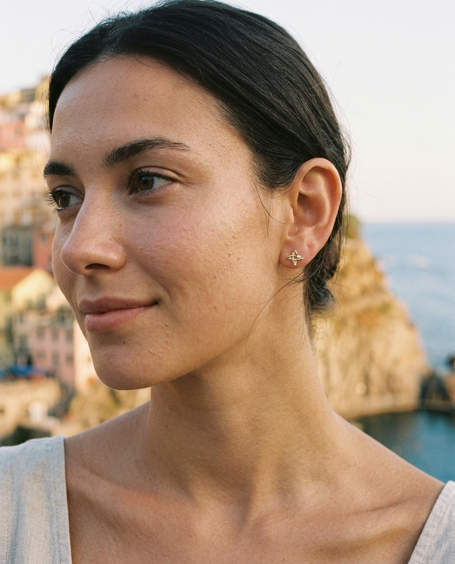 Windmill Stud Earrings