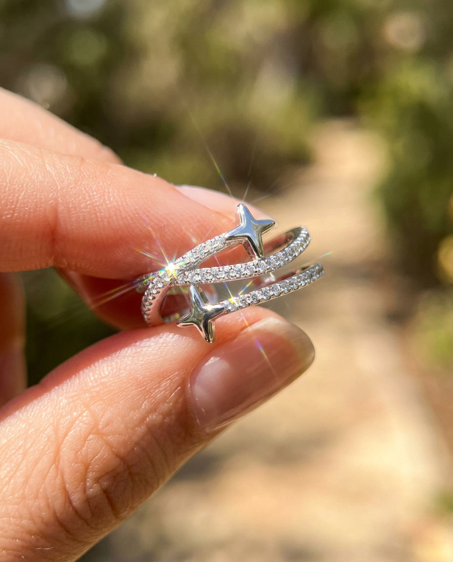 Open Star Ring