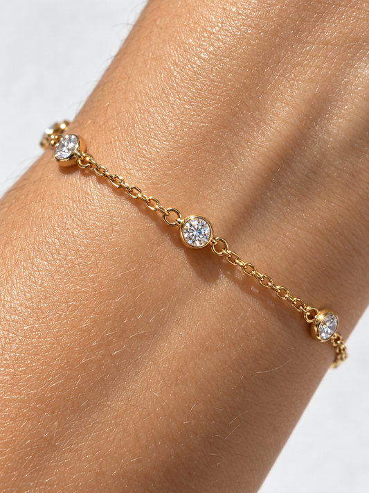 Bezel Station Bracelet