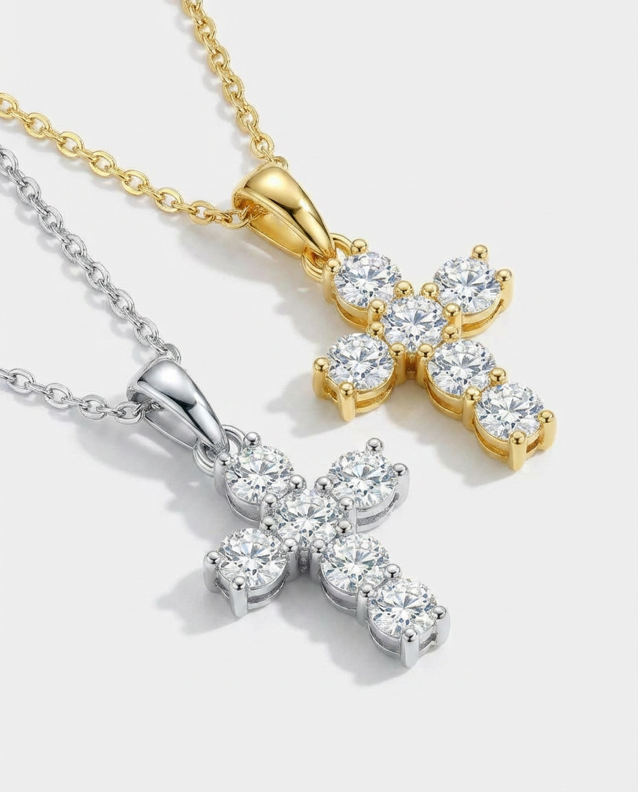 Luce Cross Necklace