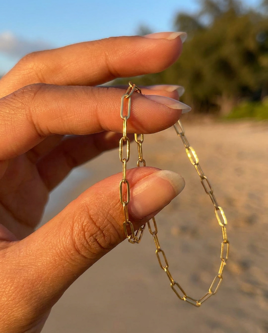 Paperclip Chain Necklace