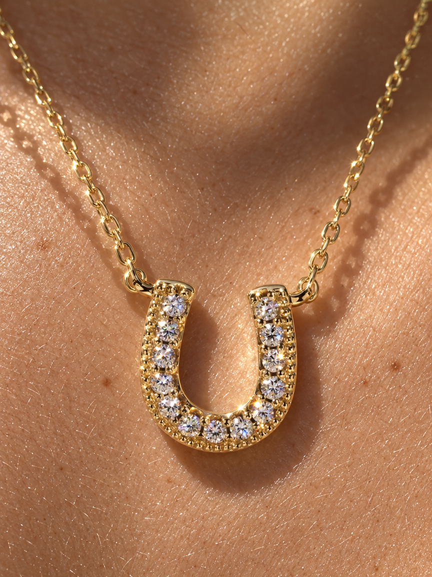 Lucky Horseshoe Necklace