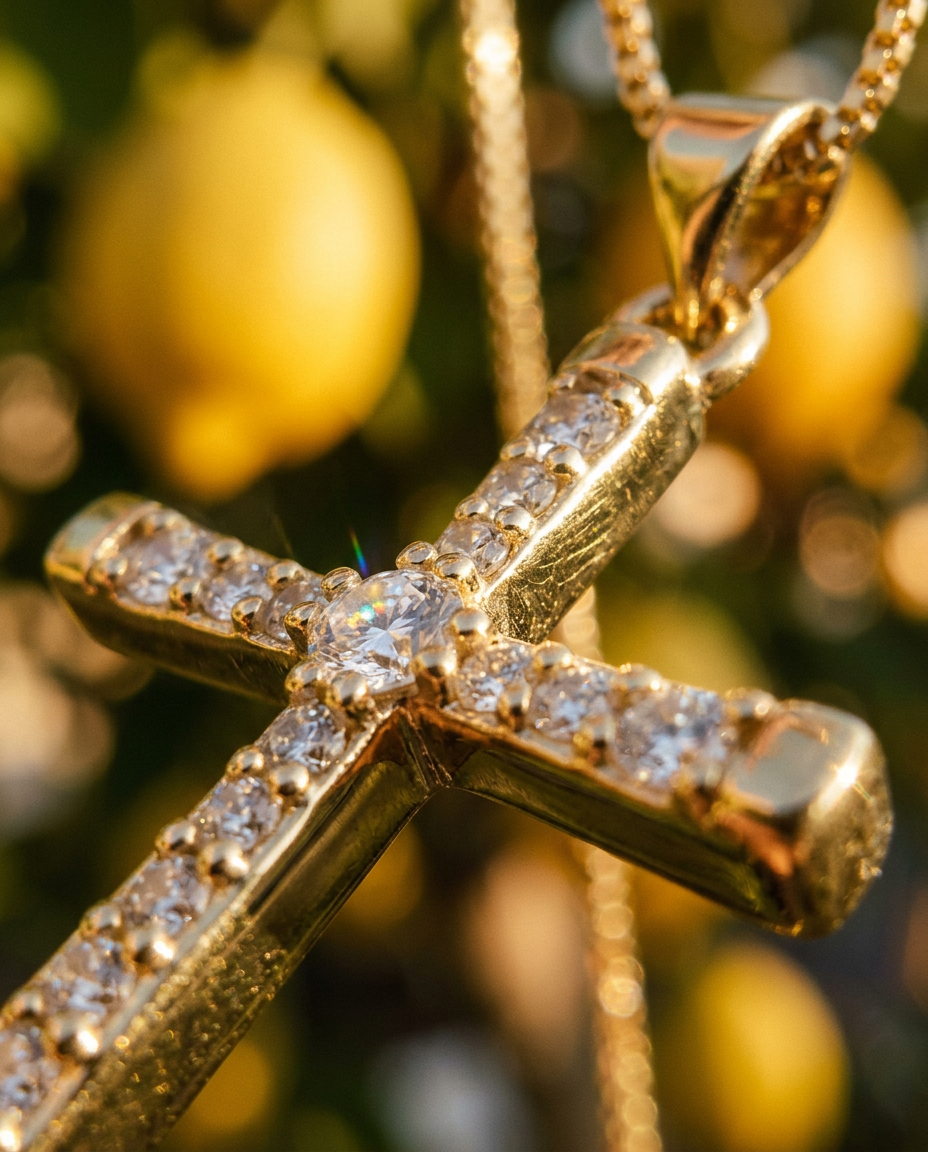 Verona Cross Necklace