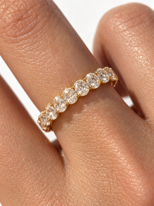 Oval Eternity Ring