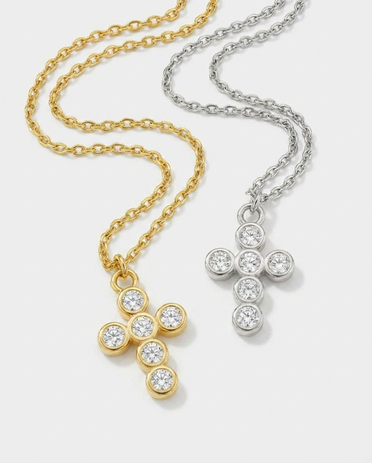 Cerchio Cross Necklace