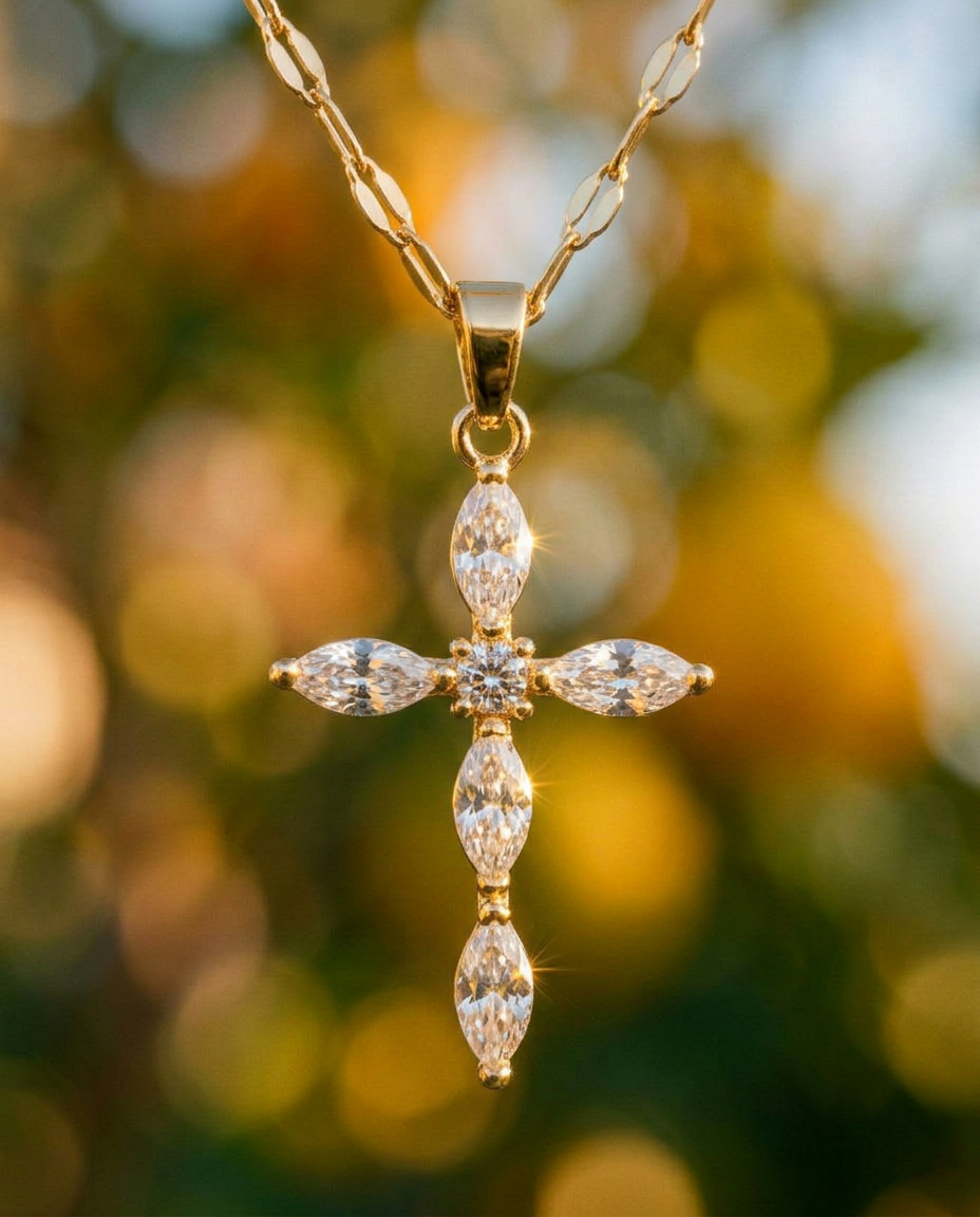 Venezia Cross Necklace