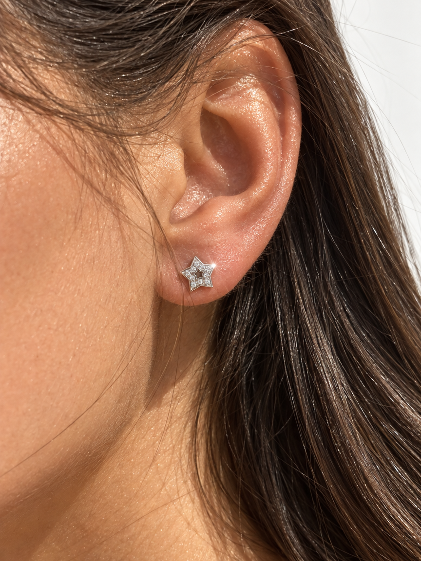 Sparkle Star Studs