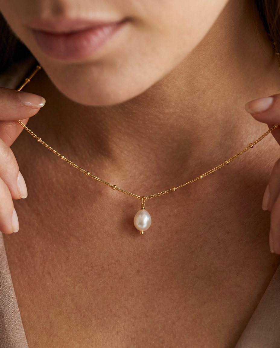 Everyday Pearl Necklace