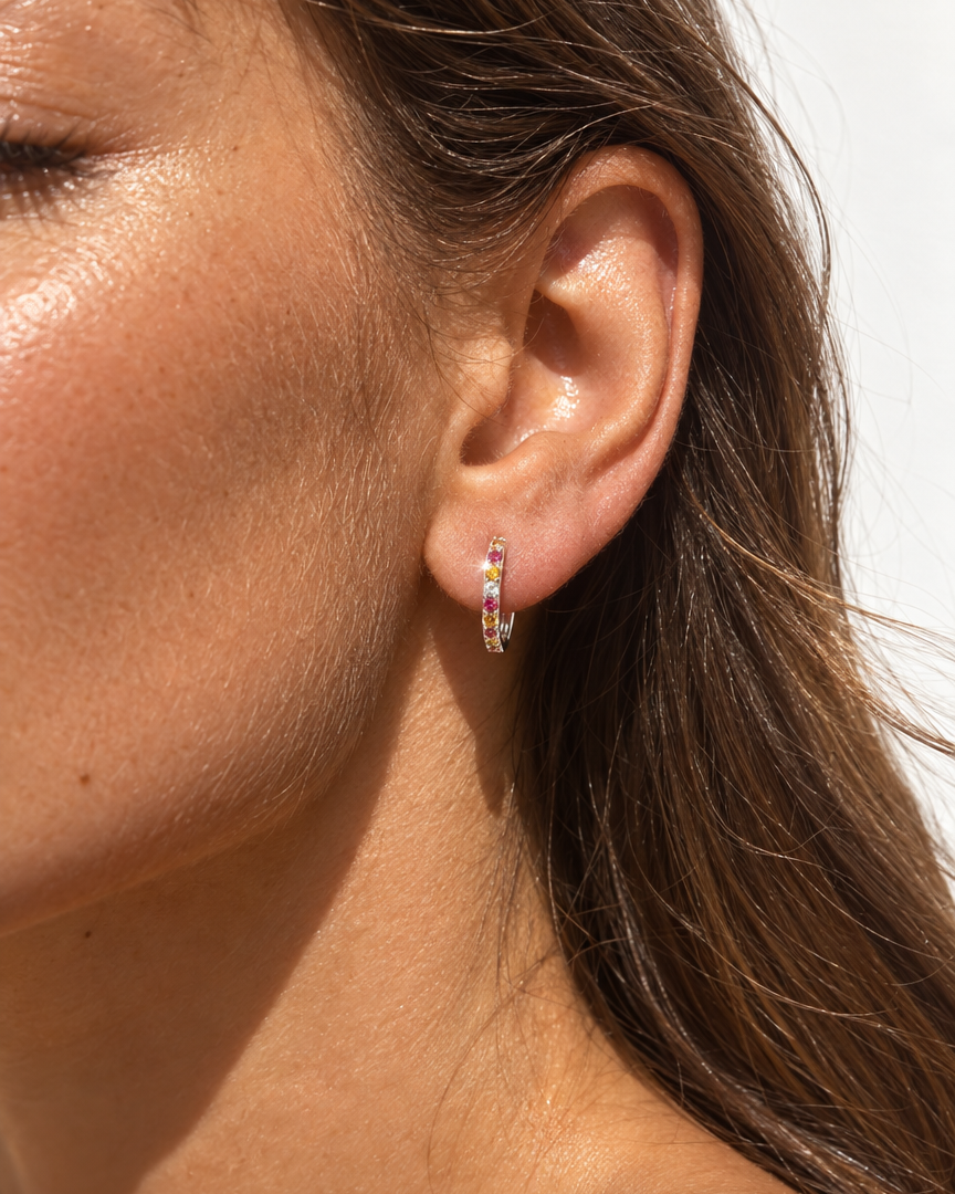 Multicolor Hoops