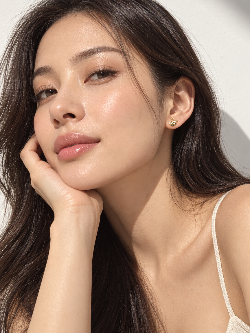 Swan Studs