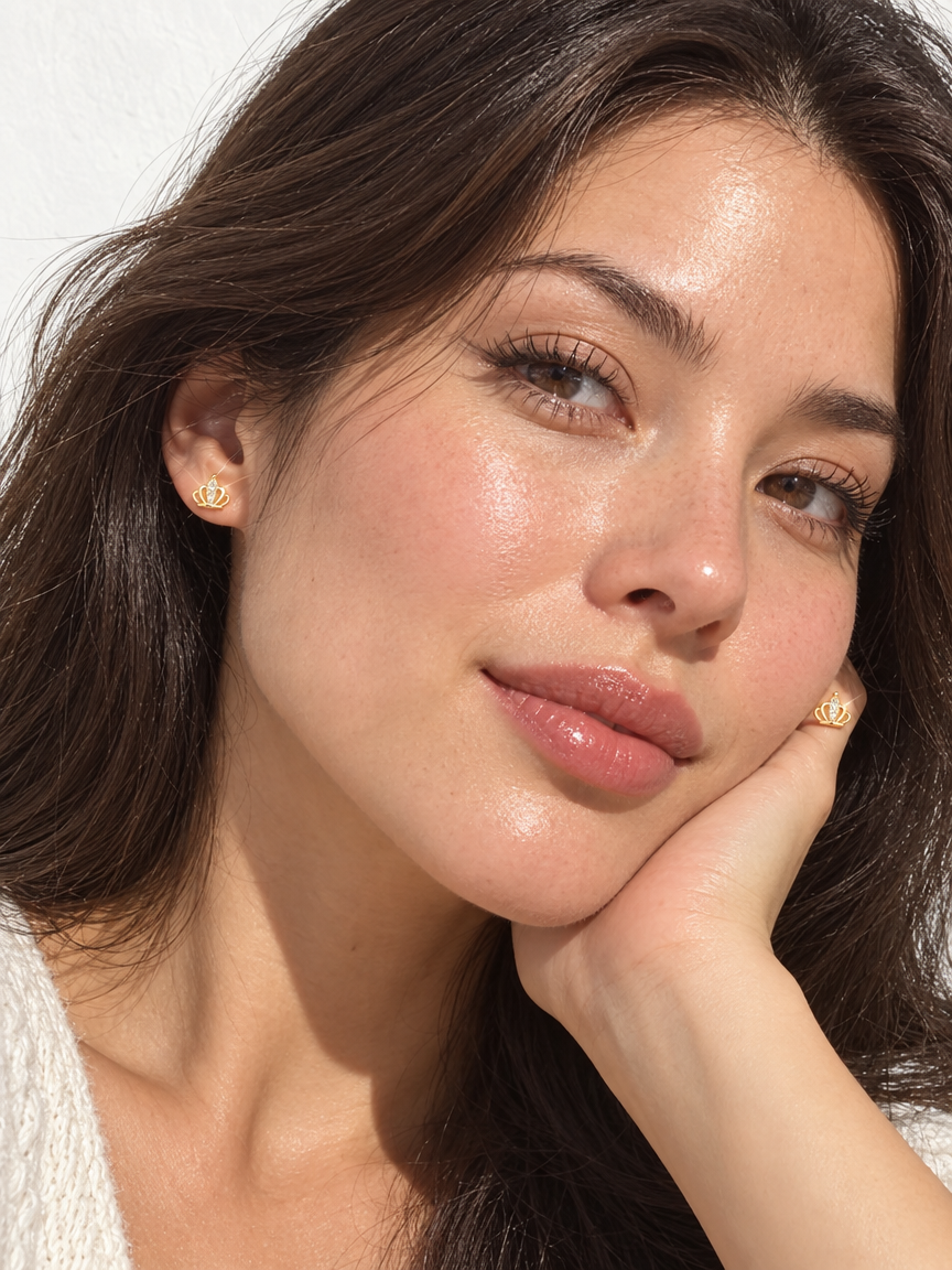 Crown Studs