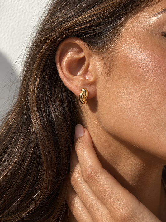 Twist Stud Earrings