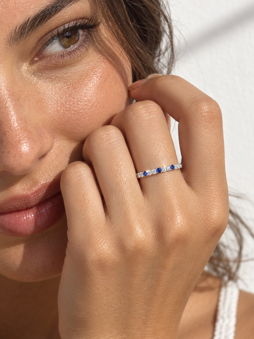 Blue Accent Band
