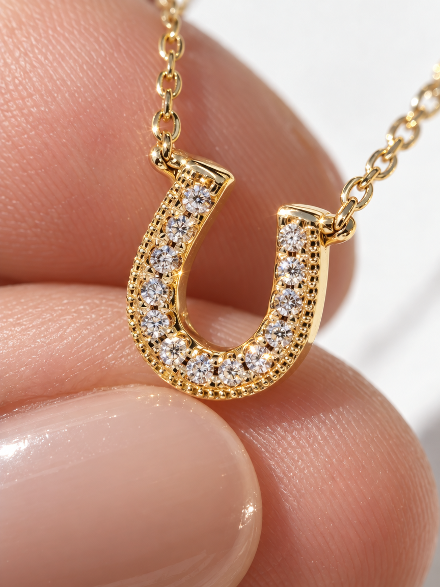 Lucky Horseshoe Necklace