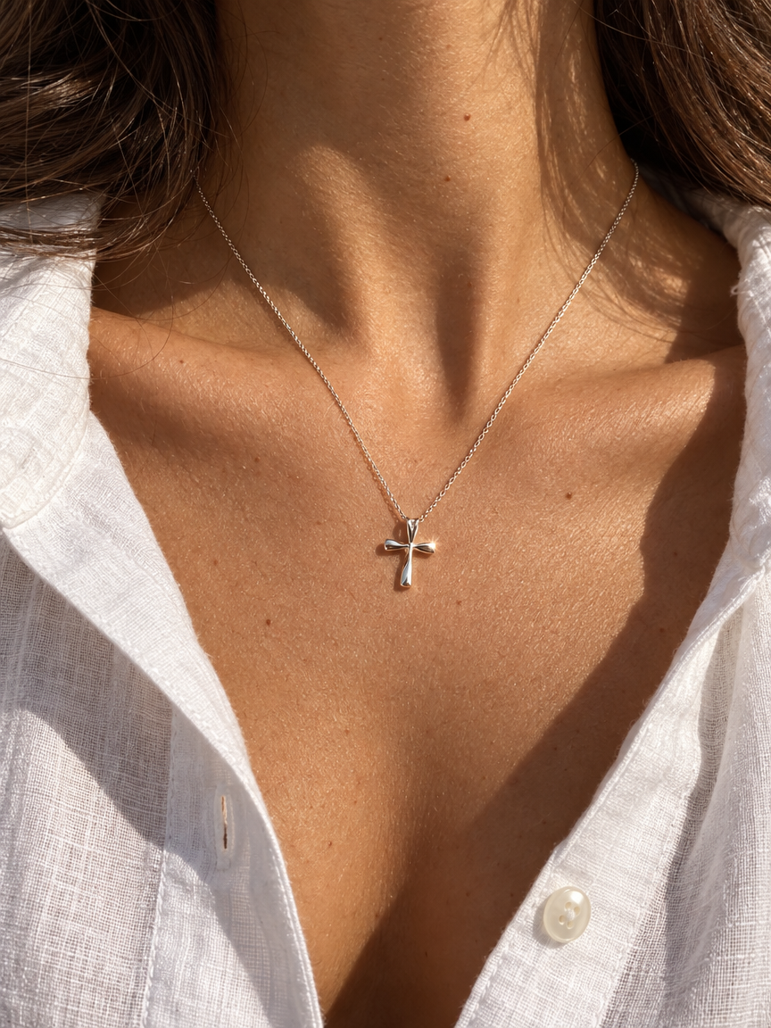 Roma Cross Necklace