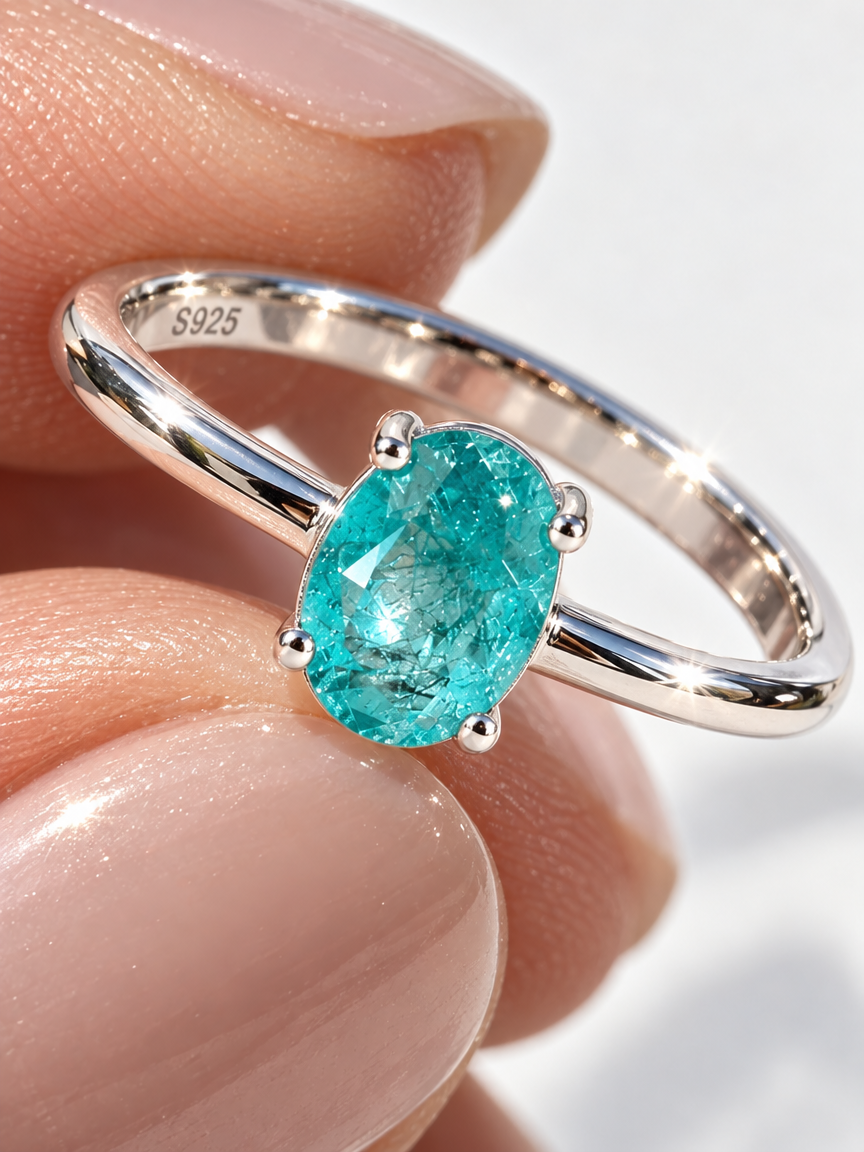 Oval Tourmaline Ring