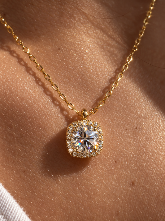 Halo Pendant Necklace