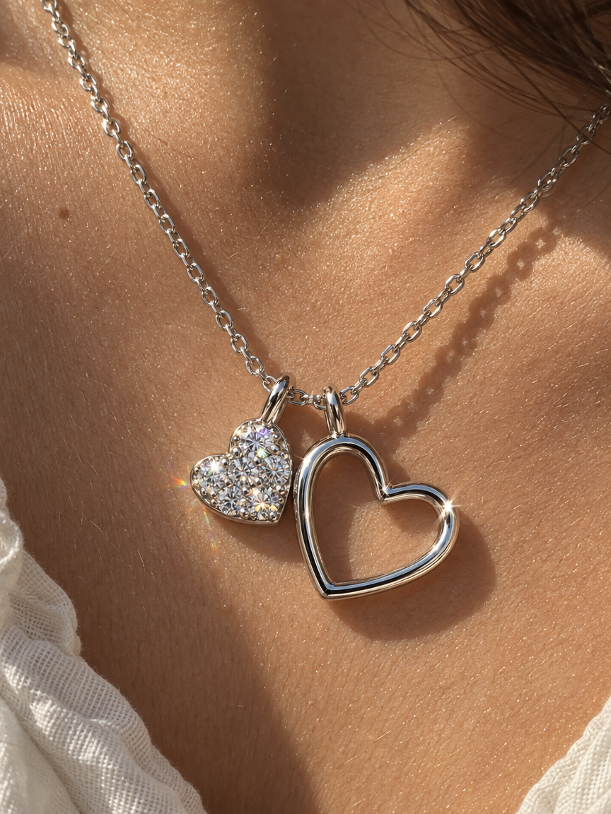 Heart Charms Necklace