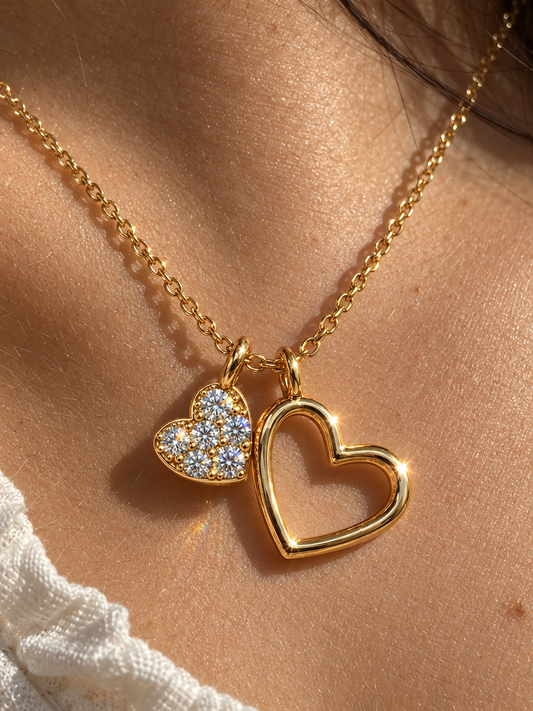 Heart Charms Necklace