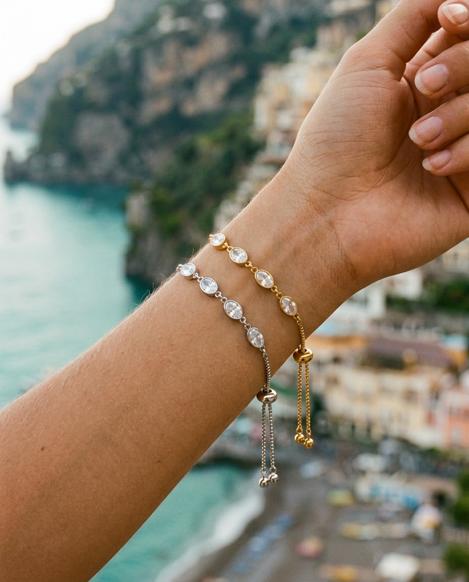 Marquise Zircon Bracelet