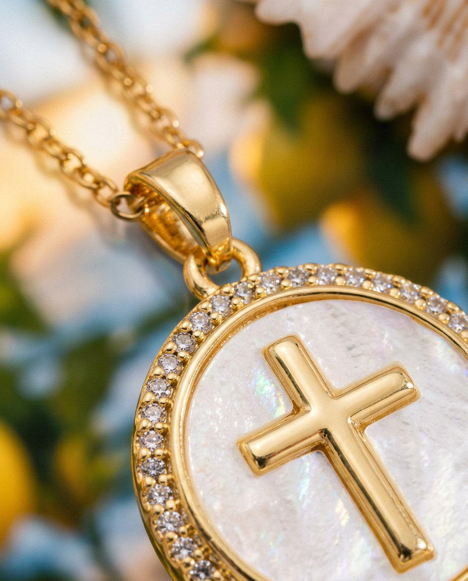 Perla's Cross Medallion