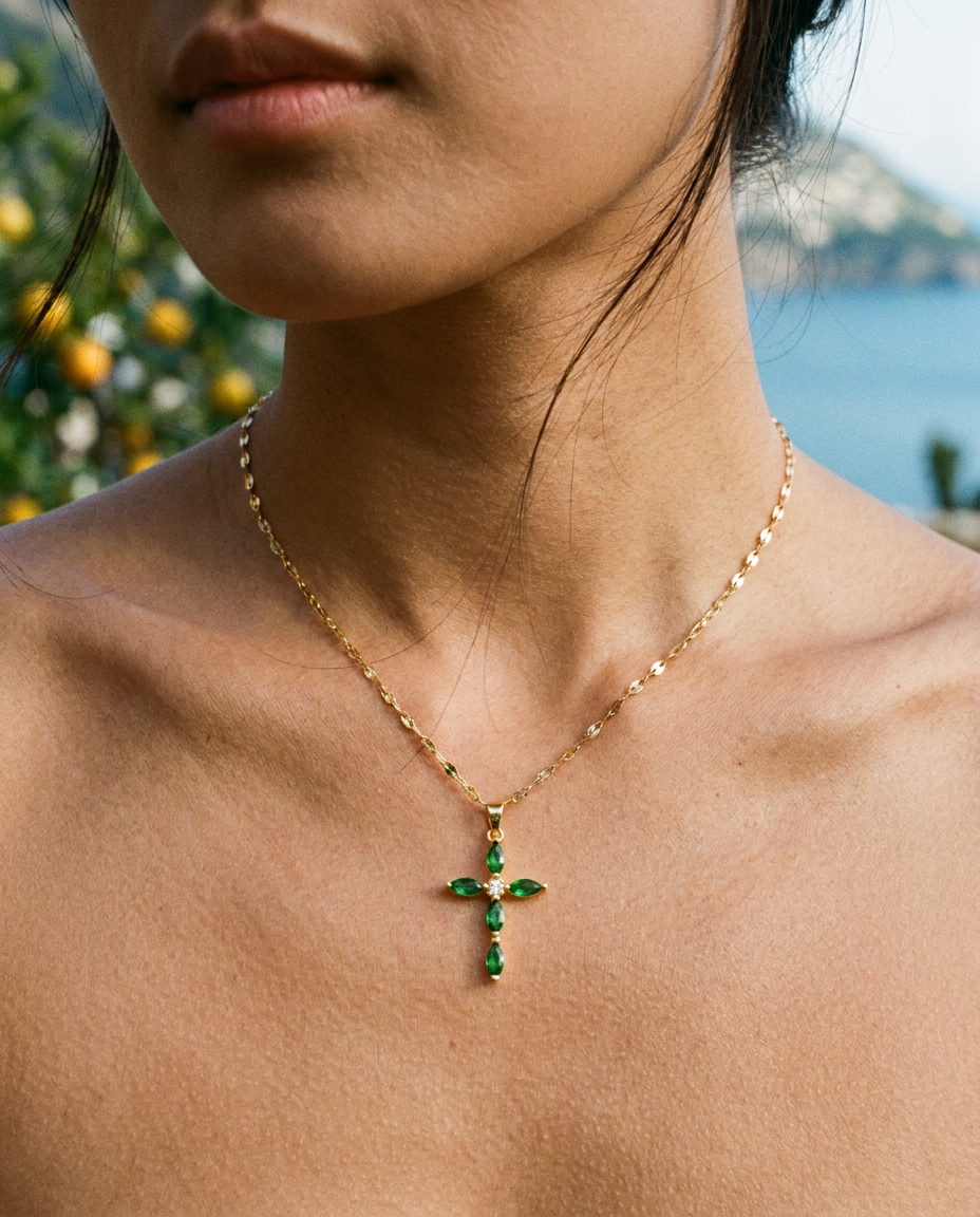 Portafino Cross Necklace