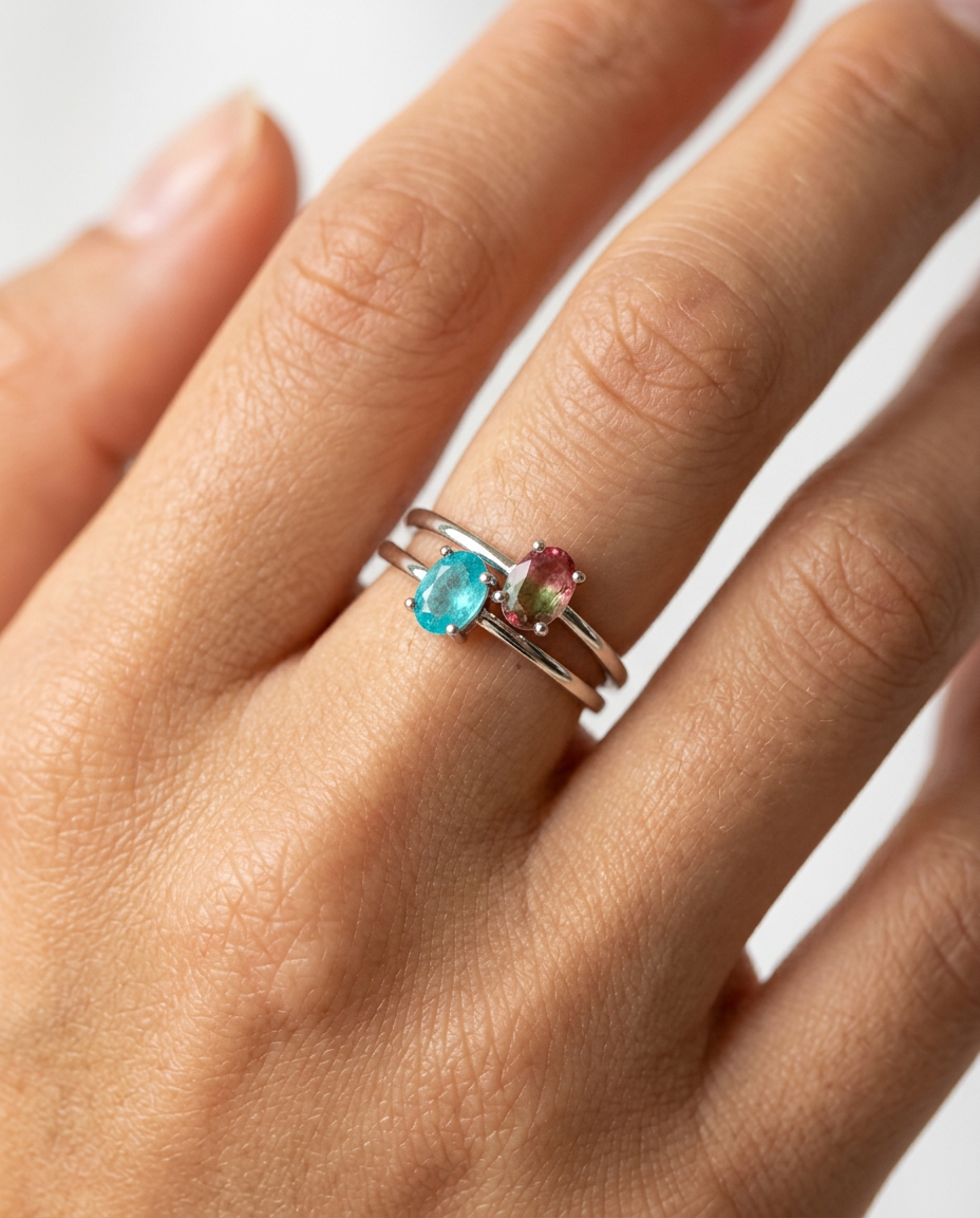 Oval Tourmaline Ring