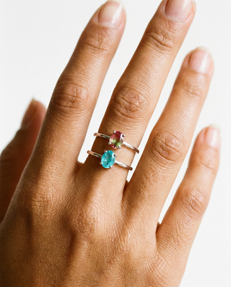 Oval Tourmaline Ring