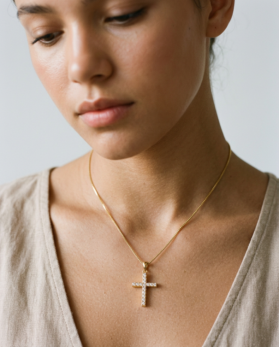 Lucca Cross Necklace