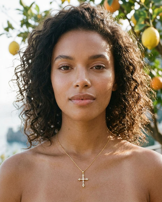 Ferrara Cross Necklace