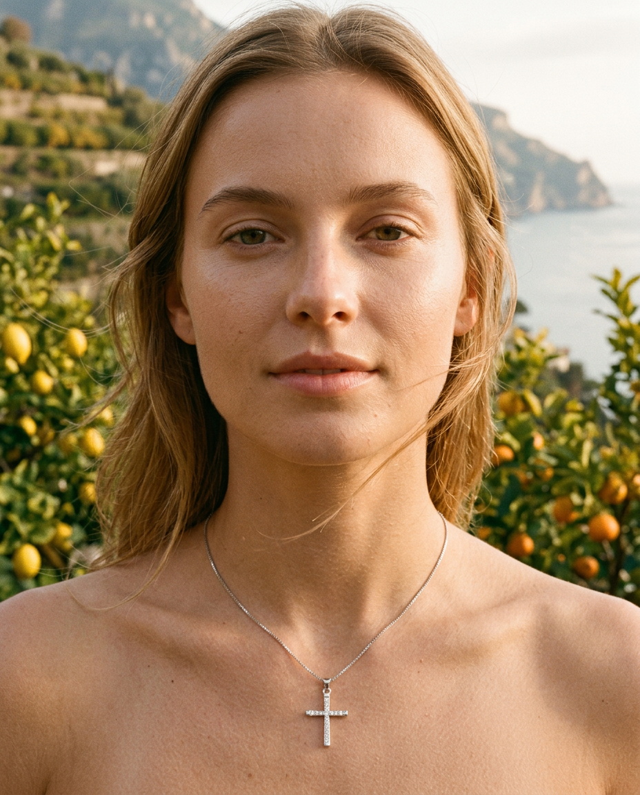 Verona Cross Necklace