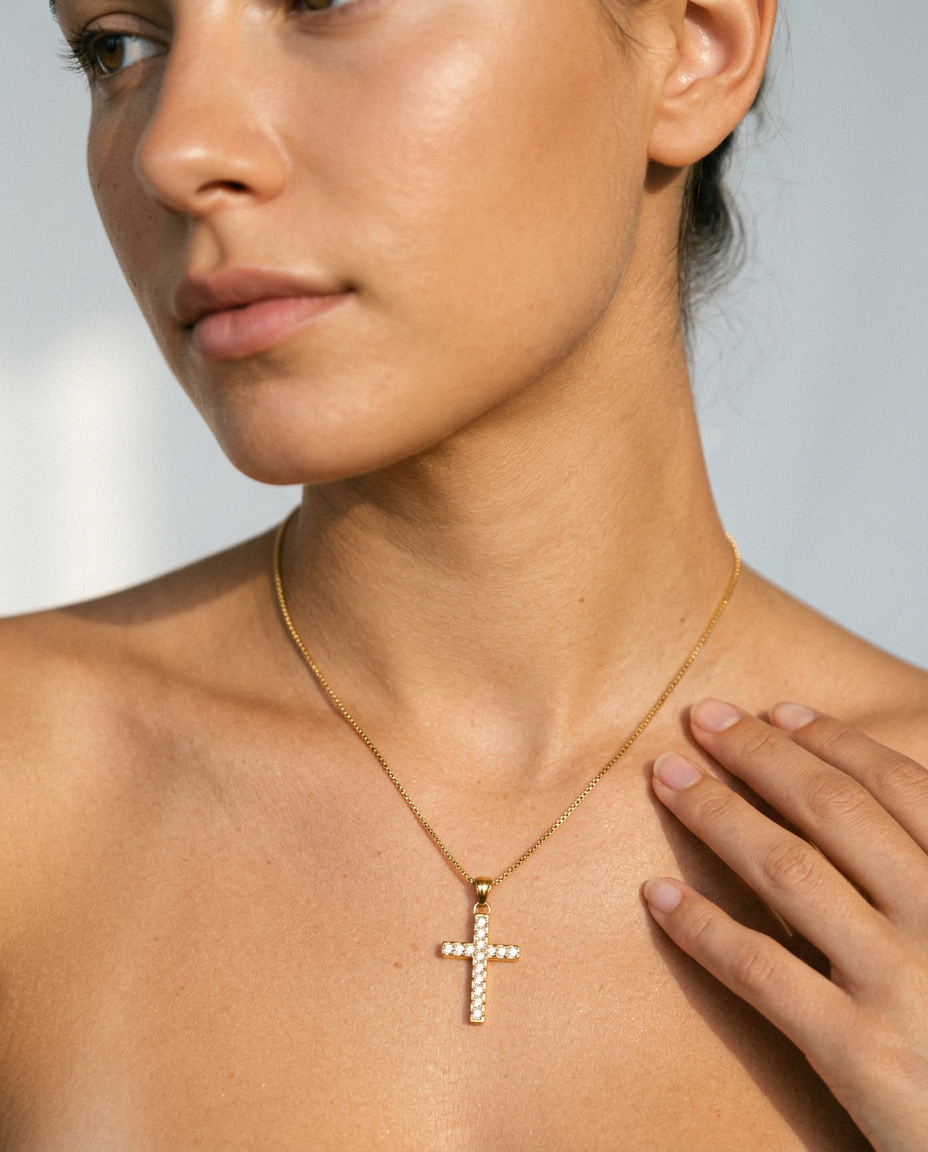 Lucca Cross Necklace