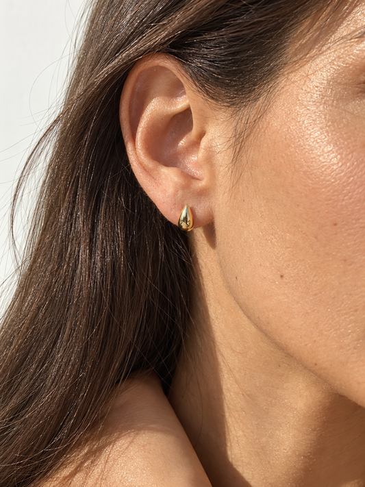 Water Drop Stud Earrings