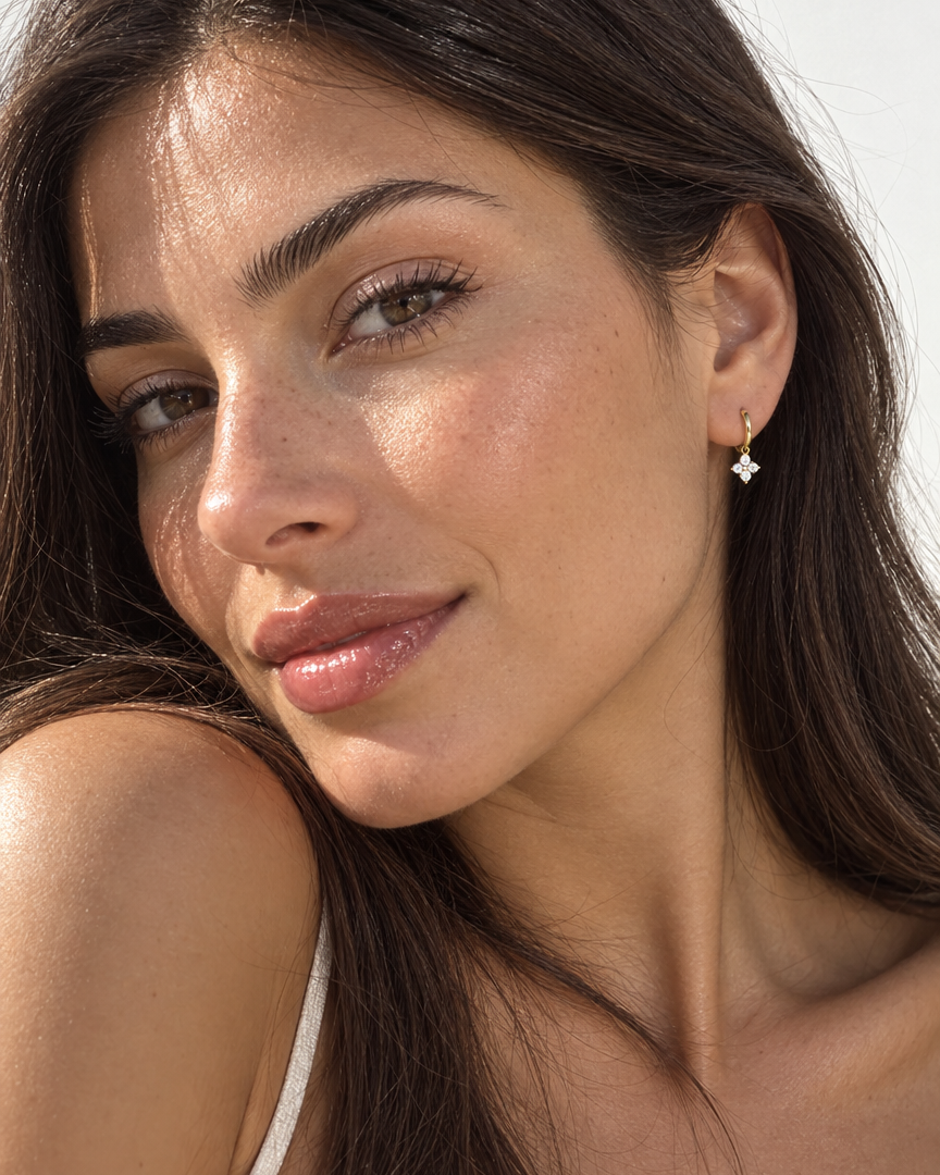 Clover Drop Earrings