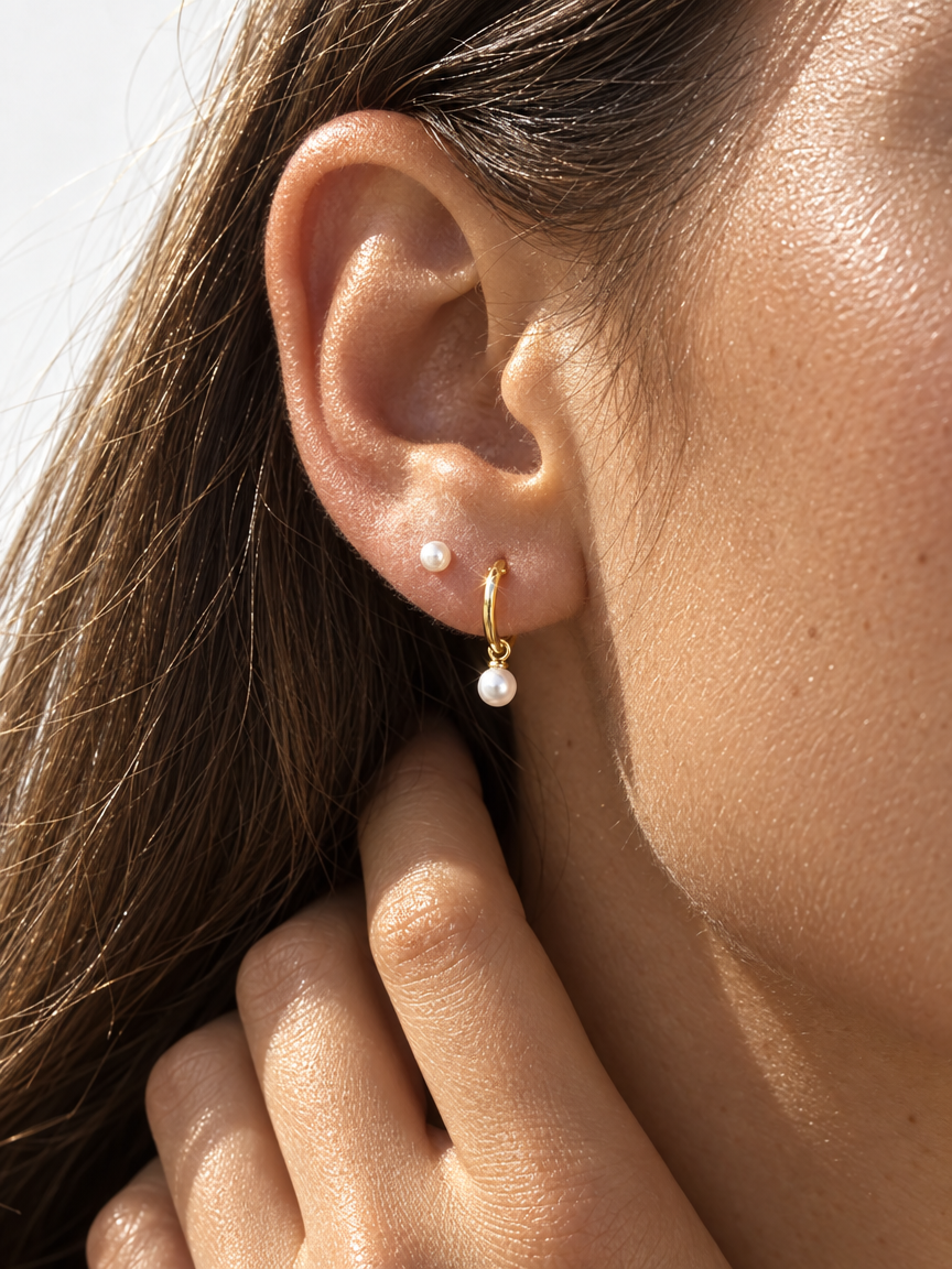 Pearl Drop Earrings