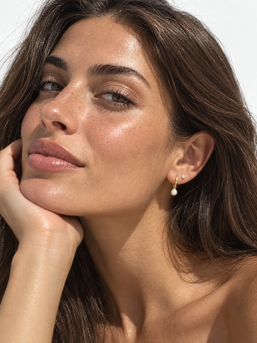 Pearl Drop Earrings